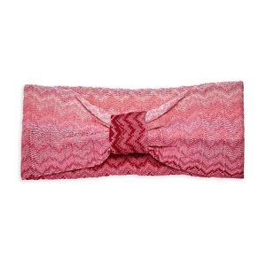 Missoni Chevron Knit Pink Headband